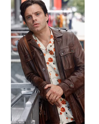 A Different Man Sebastian Stan Leather Jacket