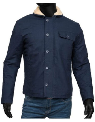 Archive 81 Dan Turner Blue Cotton Jacket