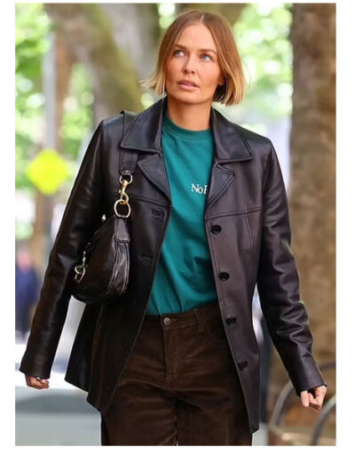 Lara Worthington Leather Jacket
