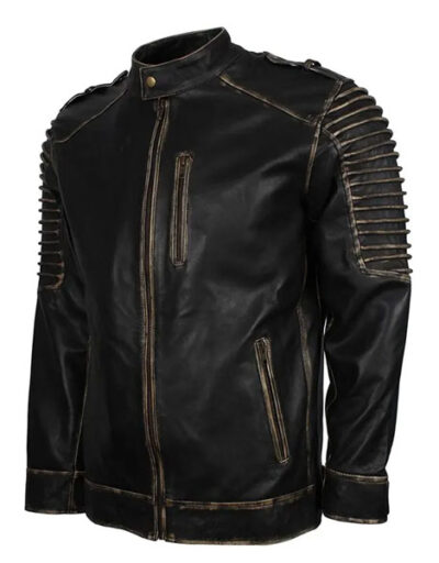 Suicide Squad Joker Black Leather Jacket