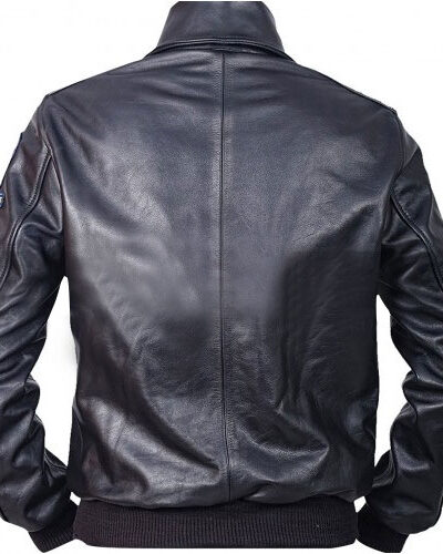 The Great Escape Steve McQueen Black Bomber Leather Jacket