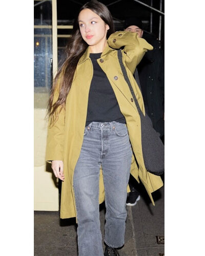 Olivia Rodrigo Long Trench Cotton Coat