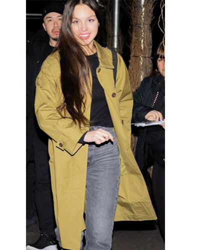 Olivia Rodrigo Trench Cotton Coat
