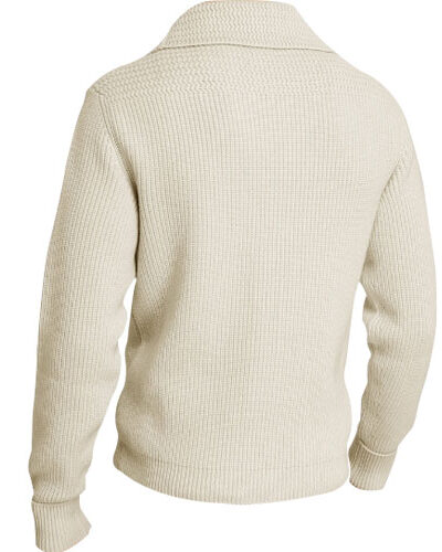 Daniel Craig Beige Shawl Collar Cardigan 007 Mcqueen Sweater