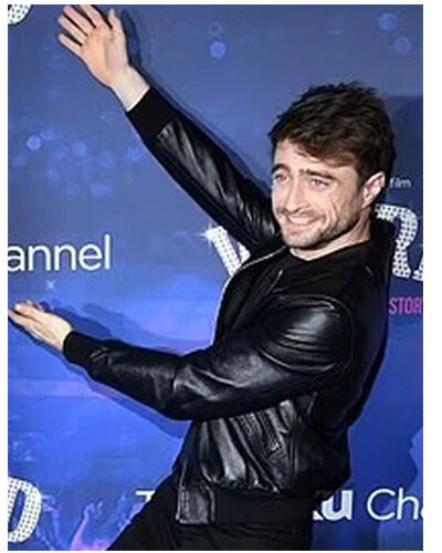 Daniel Radcliffe Weird The Al Yankovic Story Leather Jacket