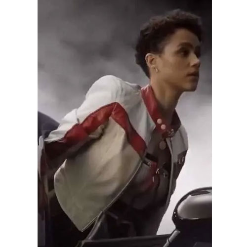 Nathalie Emmanuel Fast X Leather Jacket