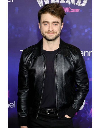 Weird The Al Yankovic Story Daniel Radcliffe Leather Jacket