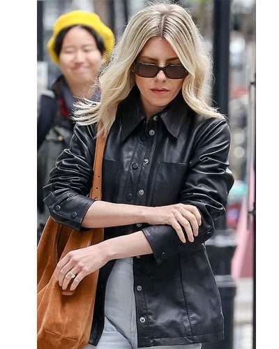 Mollie King BBC Studios Leather Jacket