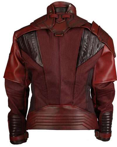 Star Lord Avengers Infinity War Leather Jacket