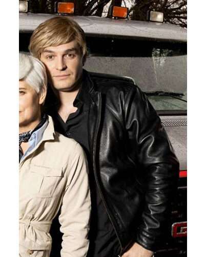 Wedding Day Mackenzie Boyd Leather Jacket