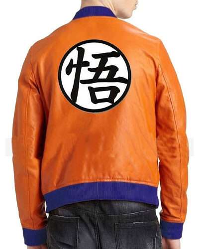 Z Goku Dragon Ball Leather Jacket
