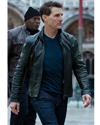Mission Impossible Reckoning Tom Cruise Leather Jacket