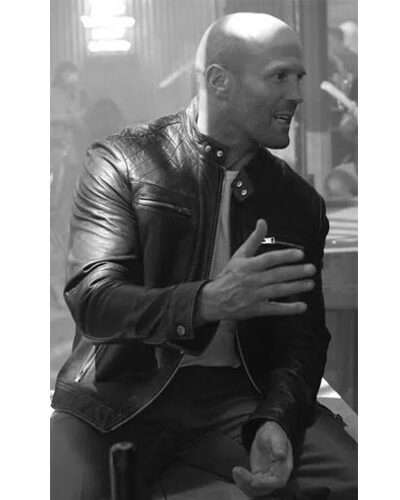 Jason Statham The Expendables 4 Leather Jacket