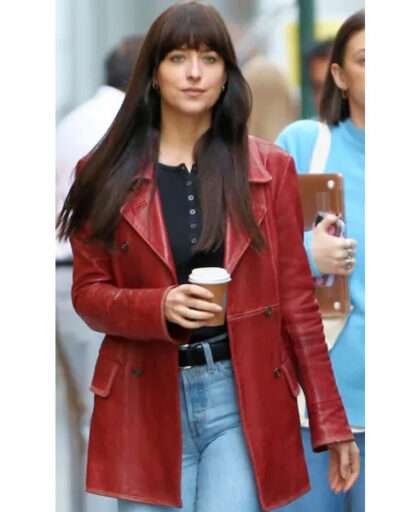 Dakota Johnson Madame Web (2024) Leather Jacket
