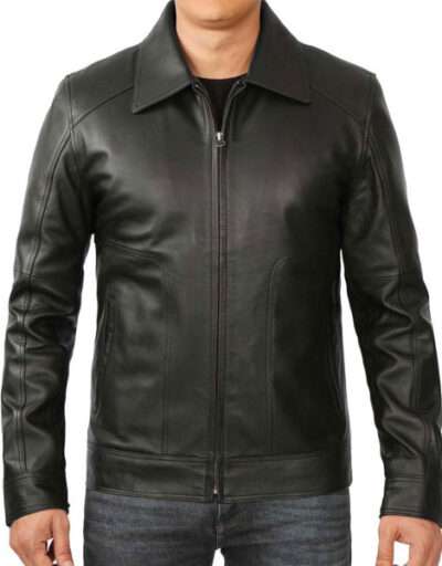 Harrington Vintage Leather Jacket