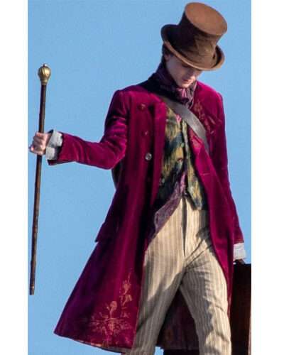 Wonka 2023 Timothee Chalamet Coat