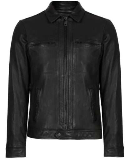 Hypnotic (2023) Ben Affleck Black Leather Jacket