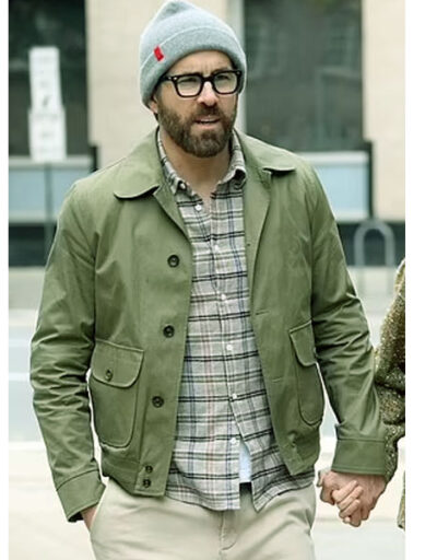 Ryan Reynolds Army Cotton Jacket