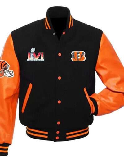 Cincinnati Bengals Wool Varsity Jacket