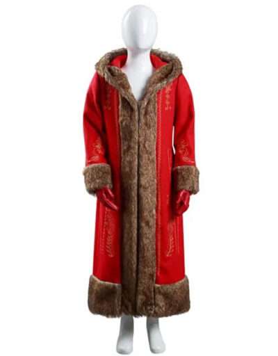 Womens Movie Santa Claus Christmas Coat