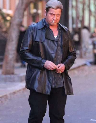 Gerard Butler In The Hand Of Dante Leather Jacket