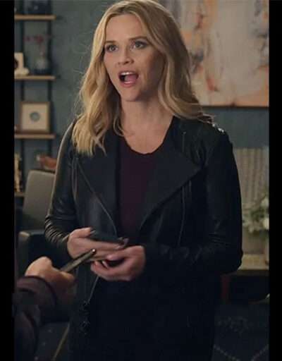 Reese Witherspoon The Morning Show Leather Jacket