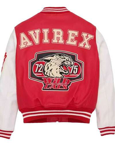 Men's Avirex Wildcat Bomber Varsity Jacket