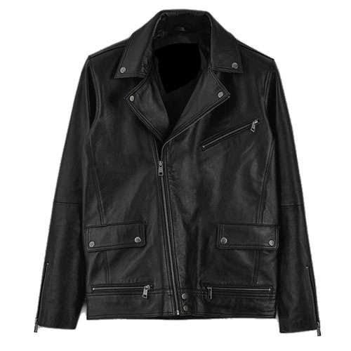 Eddie Redmayne Black Leather Jacket