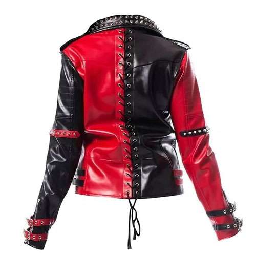 Heartless Asylum Harley Quinn Leather Jacket