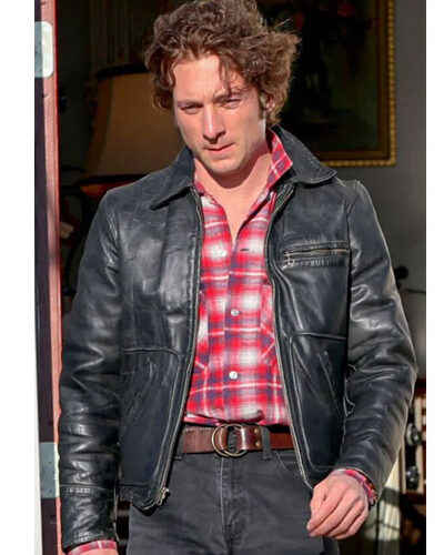 Jeremy Allen White in Springsteen Deliver Me from Nowhere Jacket