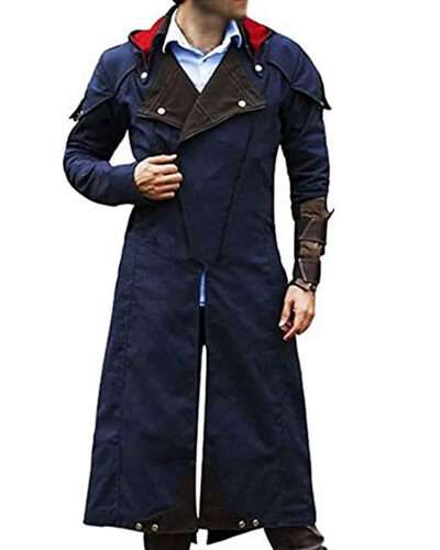 Unity Arno Assassins Creed Blue Cotton Jacket